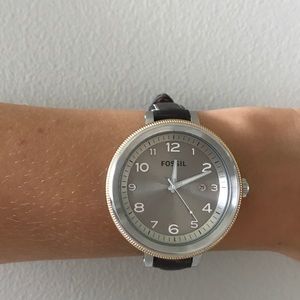 Fossil Genuine Leather Watch